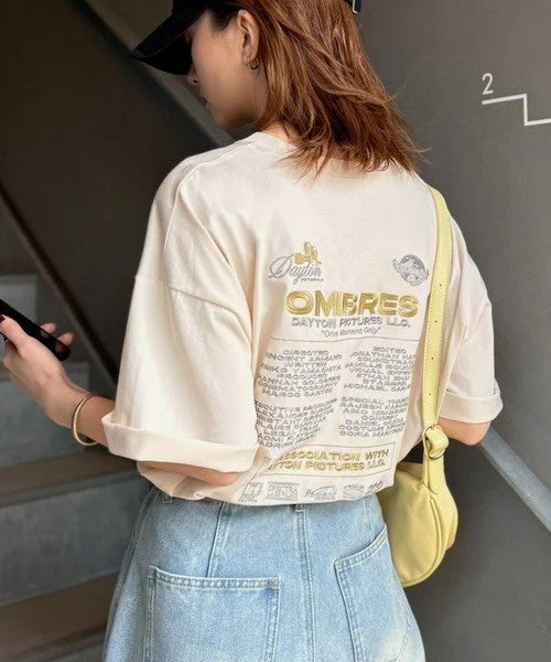 Classical Elf《JaVaジャバコラボ》お洒落見え抜群。大人カジュアルなゆったり半袖T。バック刺繍ビッグTEE（半袖）商品画像-19