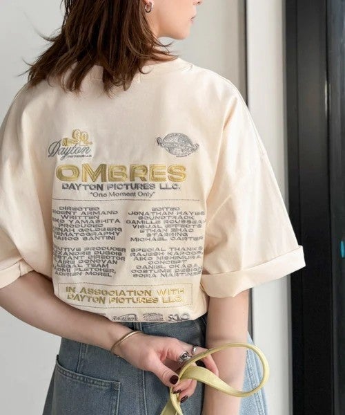 Classical Elf《JaVaジャバコラボ》お洒落見え抜群。大人カジュアルなゆったり半袖T。バック刺繍ビッグTEE(半袖)商品画像-20