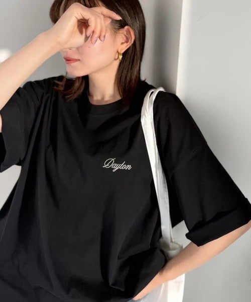 Classical Elf《JaVaジャバコラボ》お洒落見え抜群。大人カジュアルなゆったり半袖T。バック刺繍ビッグTEE(半袖)商品画像-28