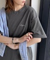 Classical Elf《JaVaジャバコラボ》お洒落見え抜群。大人カジュアルなゆったり半袖T。バック刺繍ビッグTEE(半袖)商品サムネイル-32