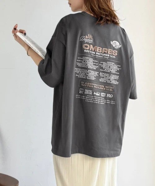 Classical Elf《JaVaジャバコラボ》お洒落見え抜群。大人カジュアルなゆったり半袖T。バック刺繍ビッグTEE(半袖)商品画像-38