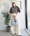 Classical Elf 《JaVaジャバコラボ》お洒落迷子の救世主。綿100%胸刺繍ラグラン配色ボーダーTシャツ商品サムネイル-32