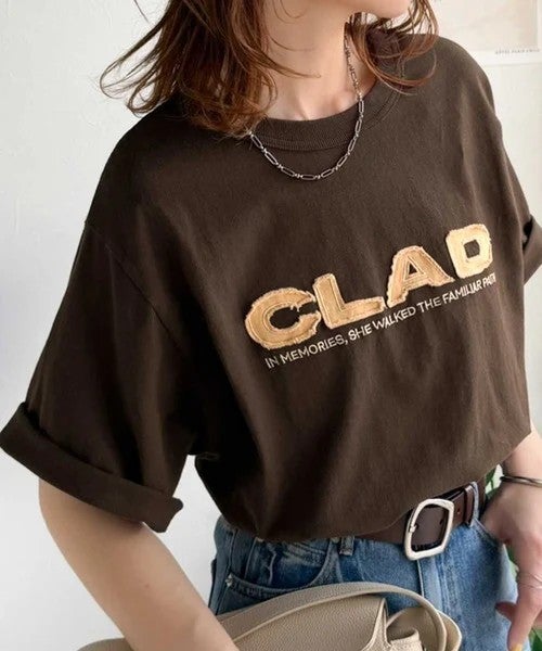 Classical Elf 《JaVaジャバコラボ》存在感あるロゴが着映える一枚◎綿100% 前後2wayツイルワッペンロゴ&刺繍ビッグT(半袖)商品画像-3