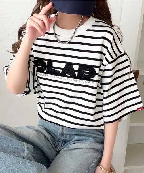 Classical Elf 《JaVaジャバコラボ》存在感あるロゴが着映える一枚◎綿100% 前後2wayツイルワッペンロゴ&刺繍ビッグT(半袖)商品画像-4