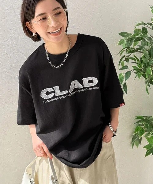 Classical Elf 《JaVaジャバコラボ》存在感あるロゴが着映える一枚◎綿100% 前後2wayツイルワッペンロゴ＆刺繍ビッグT（半袖）商品画像-7