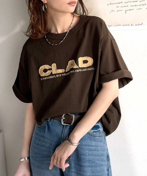 Classical Elf 《JaVaジャバコラボ》存在感あるロゴが着映える一枚◎綿100% 前後2wayツイルワッペンロゴ＆刺繍ビッグT（半袖）商品画像-13