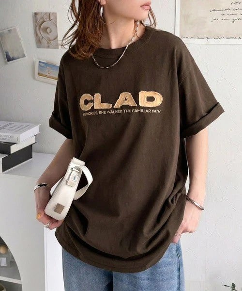 Classical Elf 《JaVaジャバコラボ》存在感あるロゴが着映える一枚◎綿100% 前後2wayツイルワッペンロゴ＆刺繍ビッグT（半袖）商品画像-17