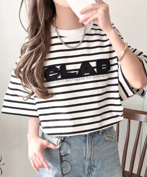 Classical Elf 《JaVaジャバコラボ》存在感あるロゴが着映える一枚◎綿100% 前後2wayツイルワッペンロゴ&刺繍ビッグT(半袖)商品画像-31