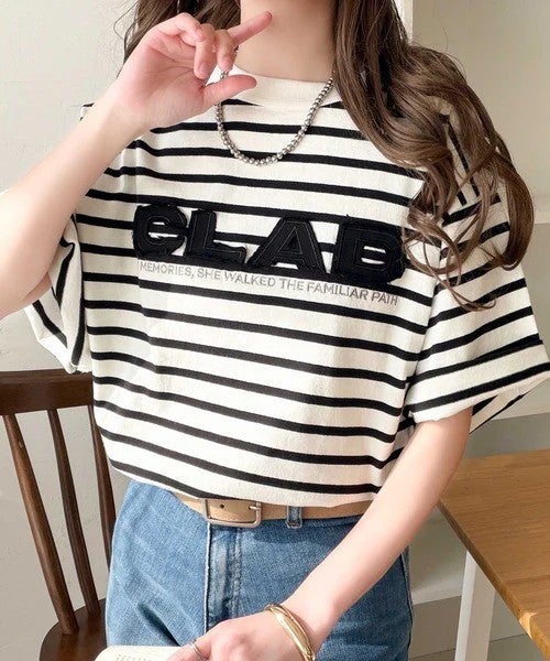 Classical Elf 《JaVaジャバコラボ》存在感あるロゴが着映える一枚◎綿100% 前後2wayツイルワッペンロゴ&刺繍ビッグT(半袖)商品画像-32