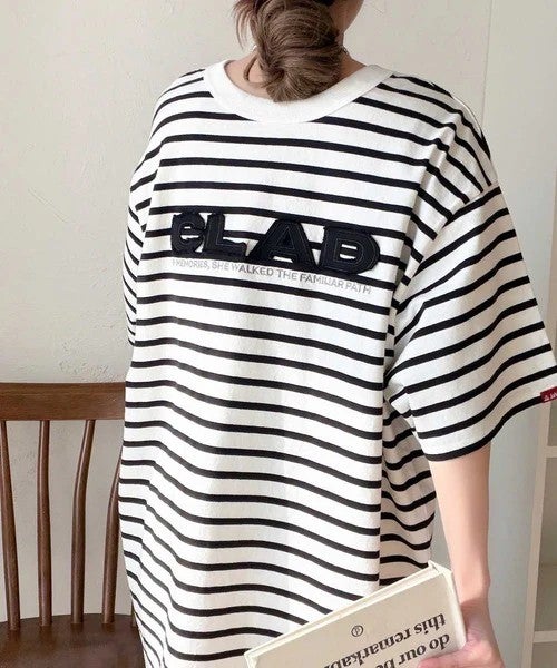 Classical Elf 《JaVaジャバコラボ》存在感あるロゴが着映える一枚◎綿100% 前後2wayツイルワッペンロゴ＆刺繍ビッグT（半袖）商品画像-33