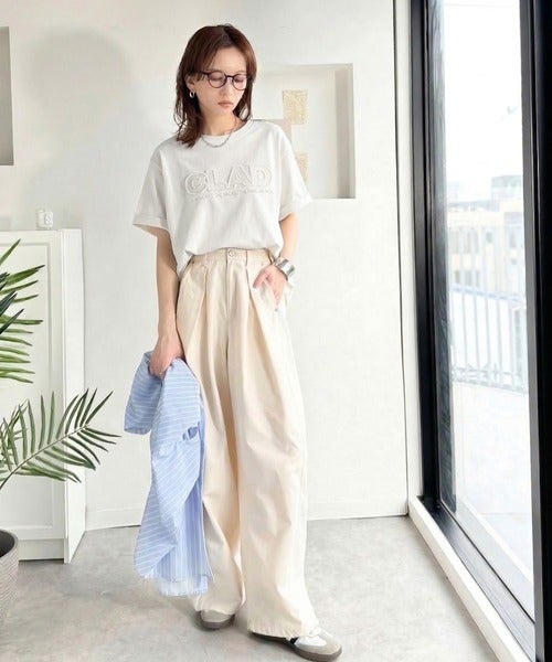 Classical Elf 《JaVaジャバコラボ》存在感あるロゴが着映える一枚◎綿100% 前後2wayツイルワッペンロゴ＆刺繍ビッグT（半袖）商品画像-38