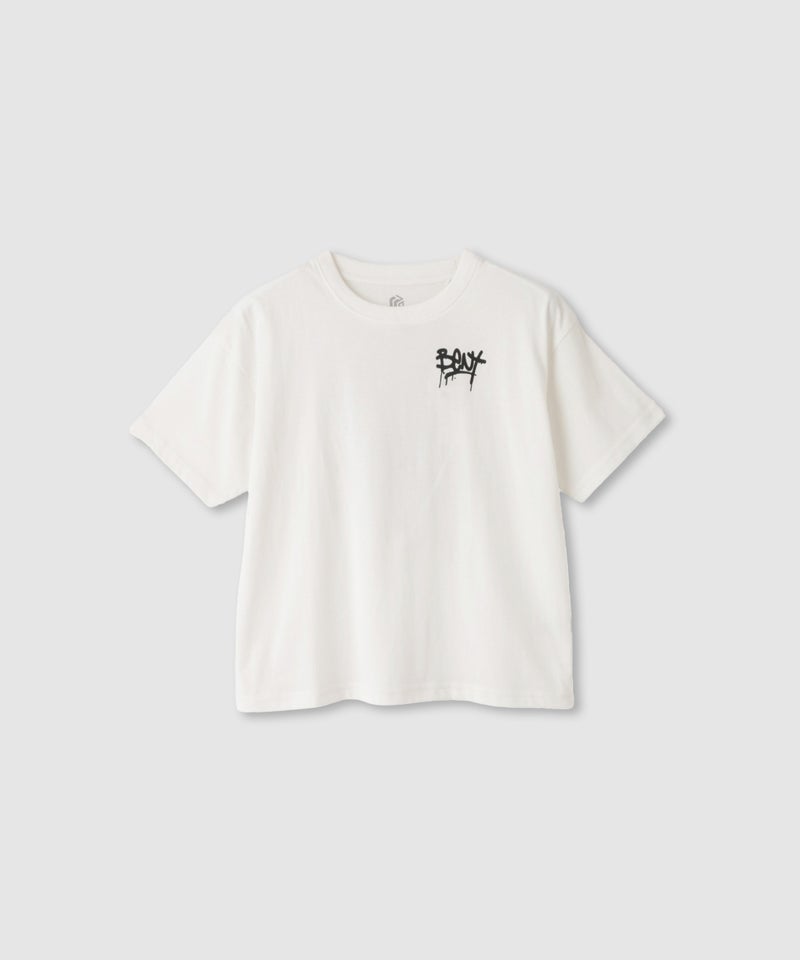 T-GRAPHICS  ストリートグラフィック ビッグシルエット半袖Tシャツ キッズ メール便 対応商品商品画像-3