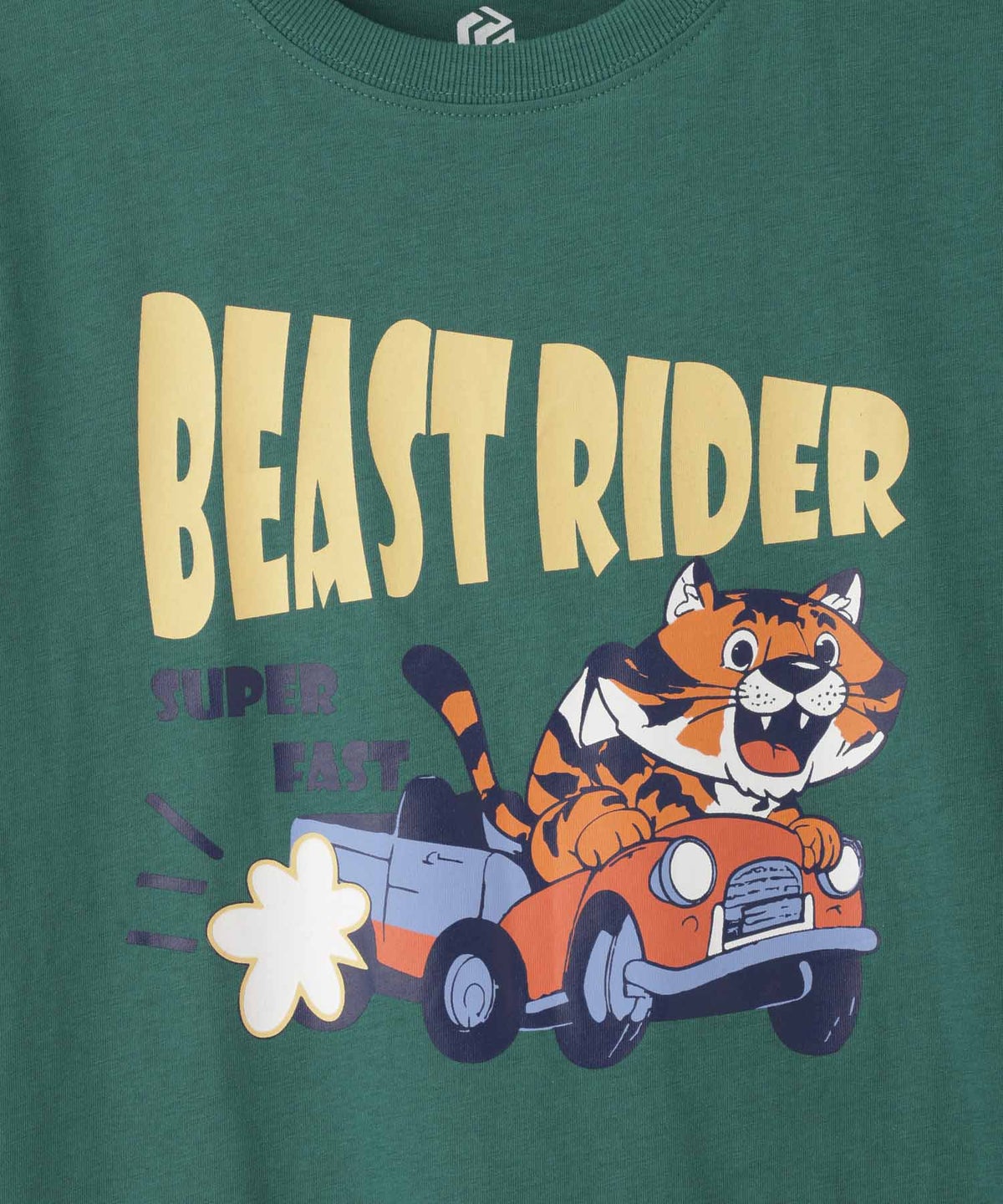 T-GRAPHICS アニマルプリント半袖Tシャツ キッズ メール便 対応商品