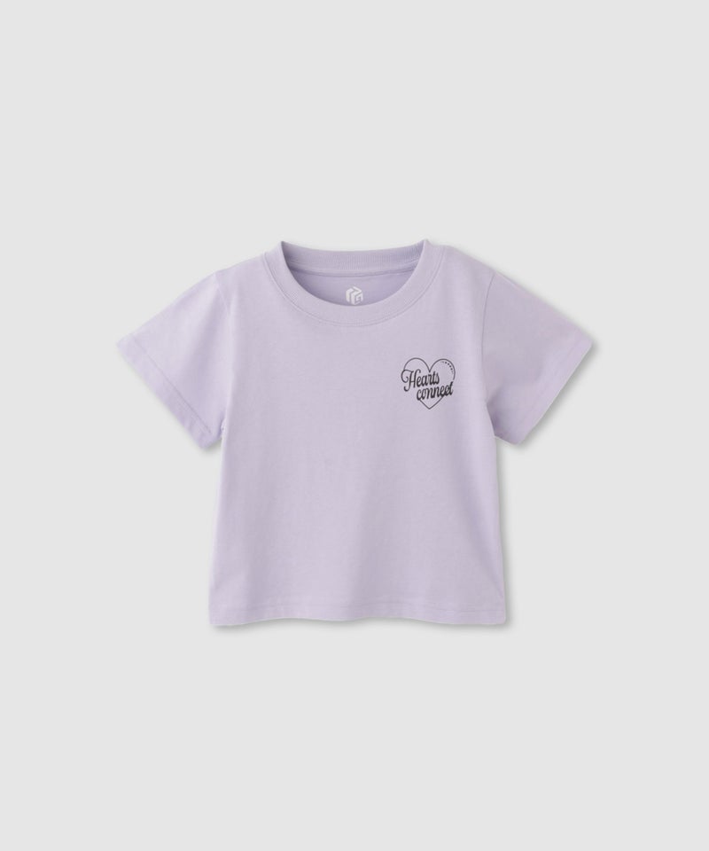 T-GRAPHICS  クロップド丈Tシャツ キッズ メール便 対応商品商品画像-1