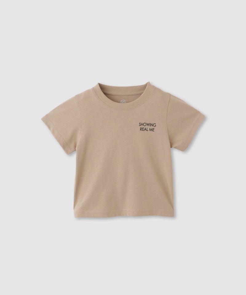 T-GRAPHICS クロップド丈Tシャツ キッズ メール便 対応商品商品画像-2