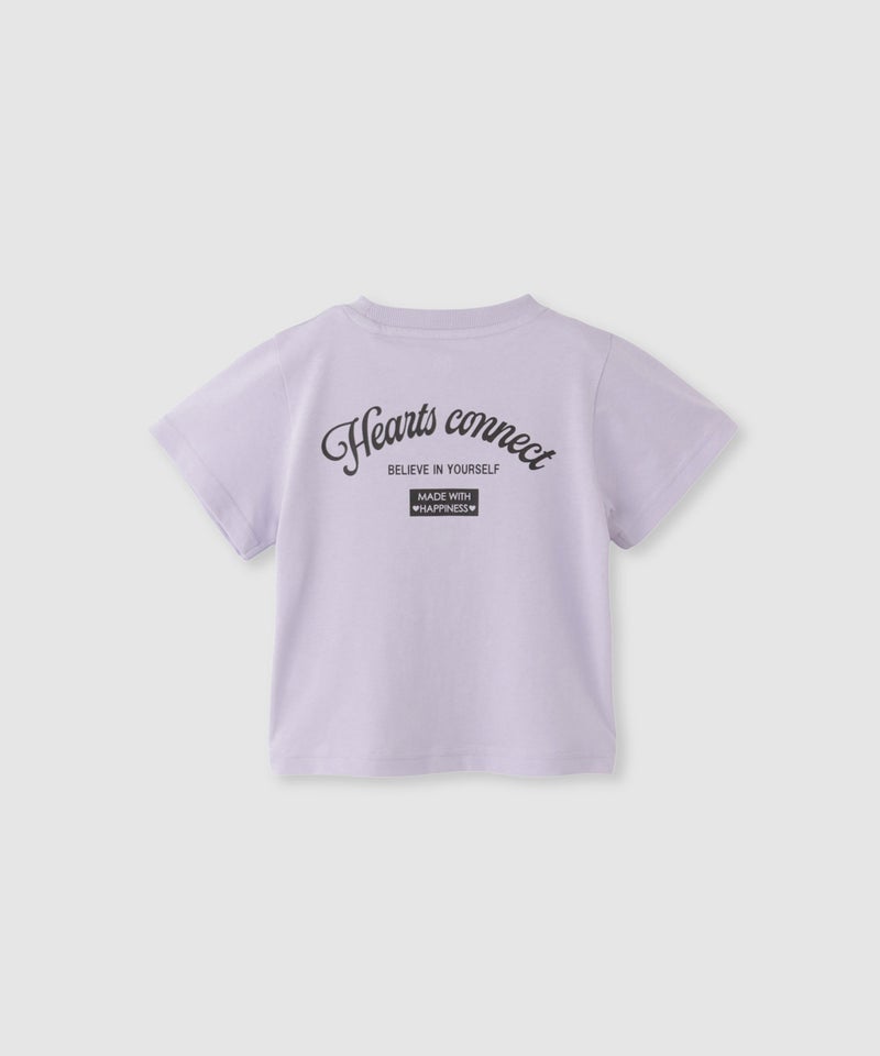 T-GRAPHICS  クロップド丈Tシャツ キッズ メール便 対応商品商品画像-3