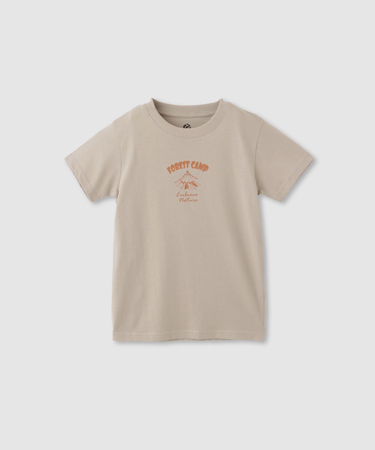 T-GRAPHICS アウトドアプリント半袖Tシャツ キッズ メール便 対応商品