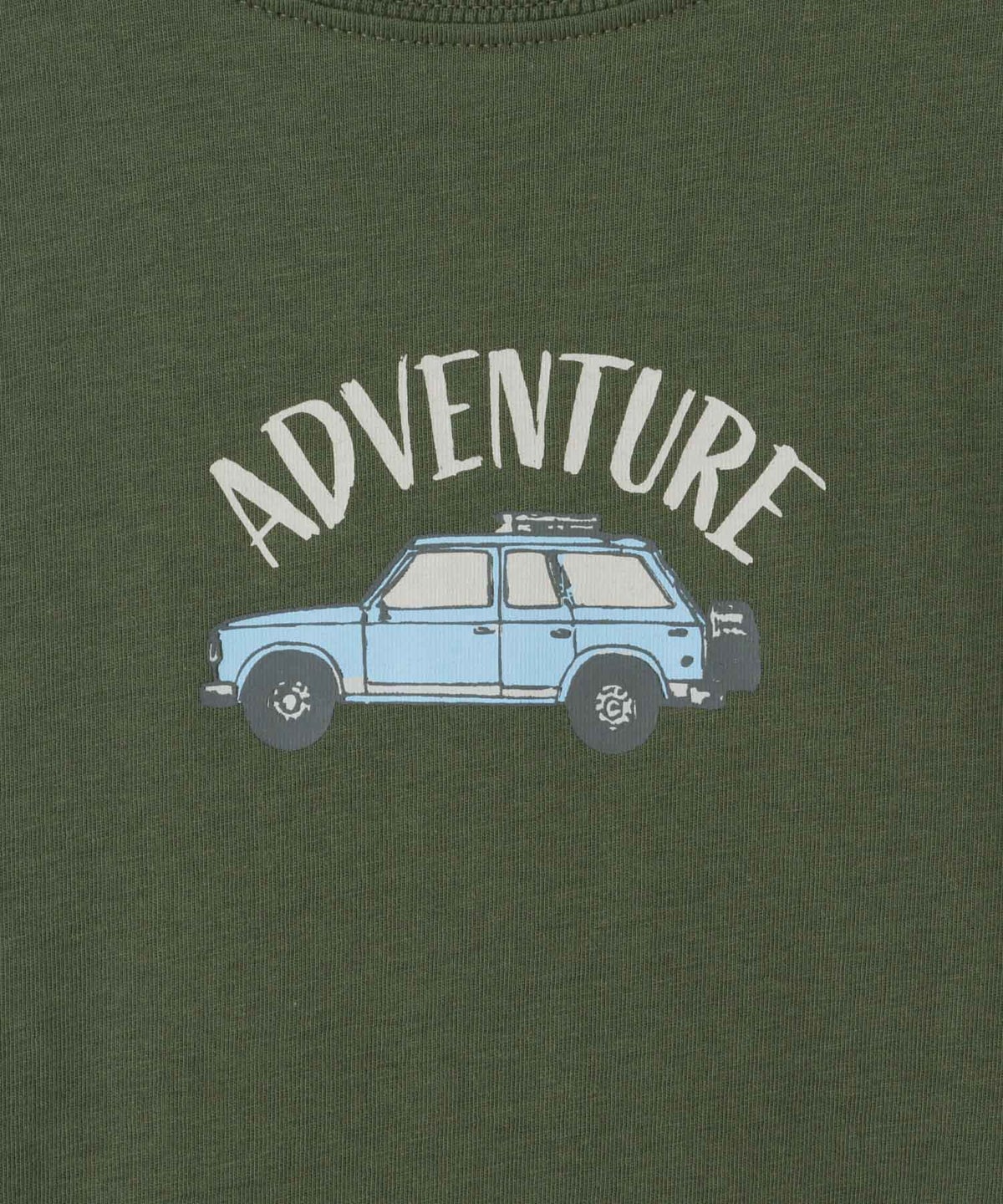 T-GRAPHICS アウトドアプリント半袖Tシャツ キッズ メール便 対応商品