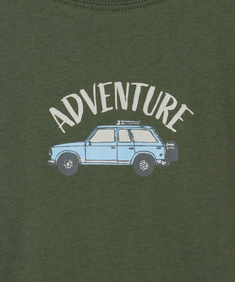 T-GRAPHICS アウトドアプリント半袖Tシャツ キッズ メール便 対応商品商品画像-6