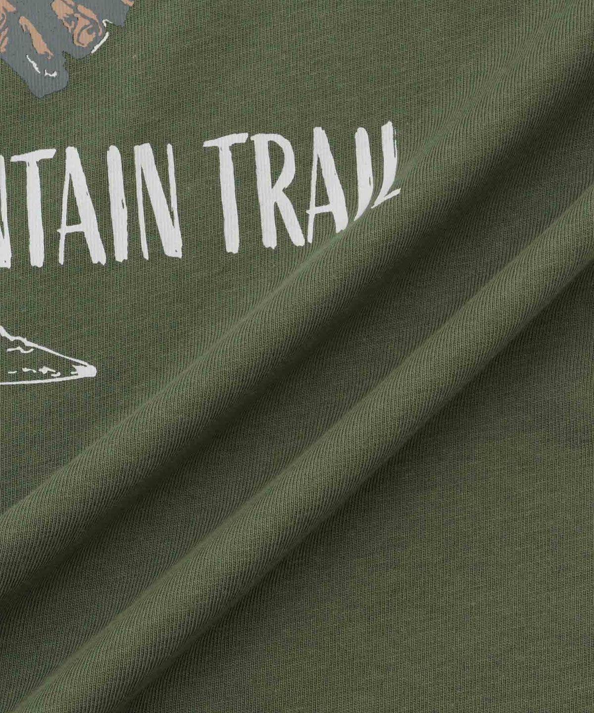 T-GRAPHICS アウトドアプリント半袖Tシャツ キッズ メール便 対応商品