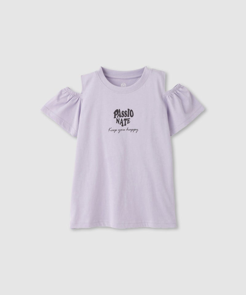 T-GRAPHICS 肩開きTシャツ キッズ メール便 対応商品商品画像-1