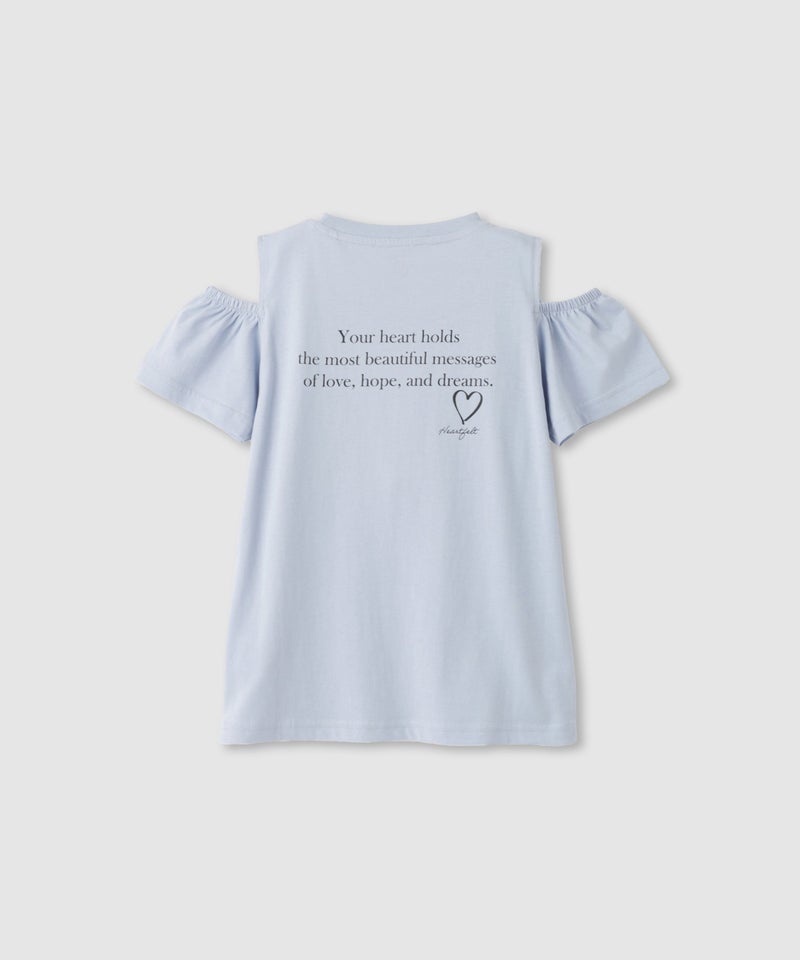 T-GRAPHICS 肩開きTシャツ キッズ メール便 対応商品商品画像-4