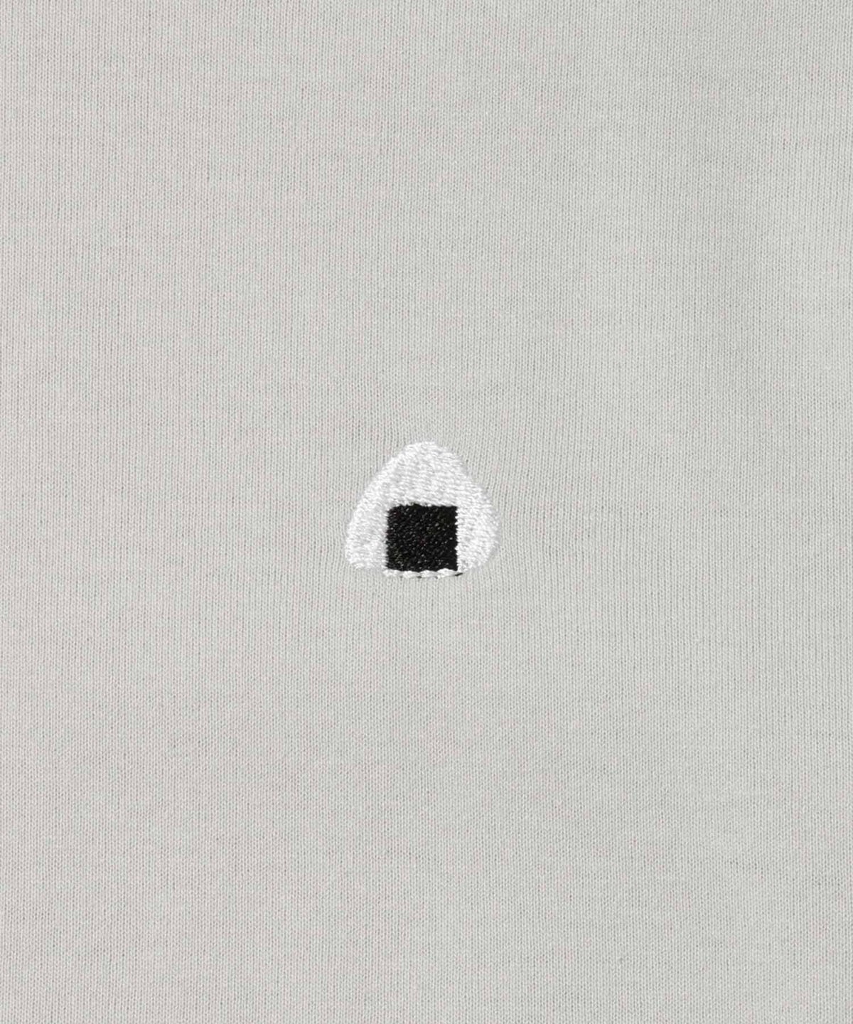 T-GRAPHICS TC天竺 フードモチーフ ワンポイント刺繍 半袖Tシャツ メンズ メール便 対応商品