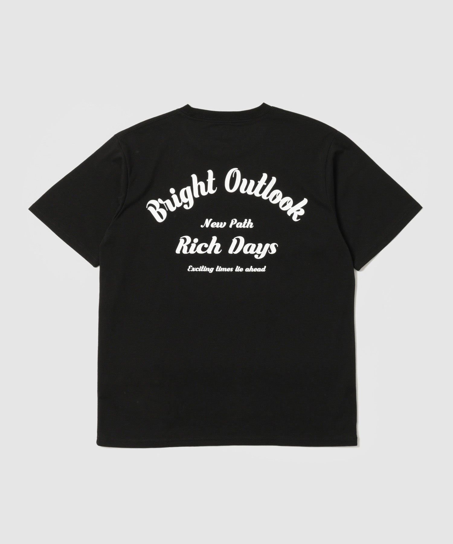 T-GRAPHICS TC天竺 ストリート バックロゴ 半袖Tシャツ メンズ