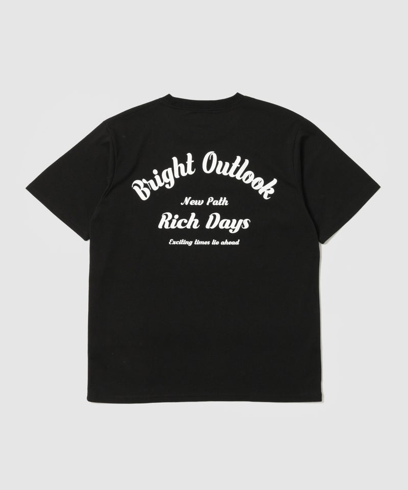 T-GRAPHICS TC天竺 ストリート バックロゴ 半袖Tシャツ メンズ メール便 対応商品商品画像-6