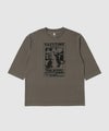 T-GRAPHICS  シンプルプリント 7分袖Tシャツ メンズ商品サムネイル-1