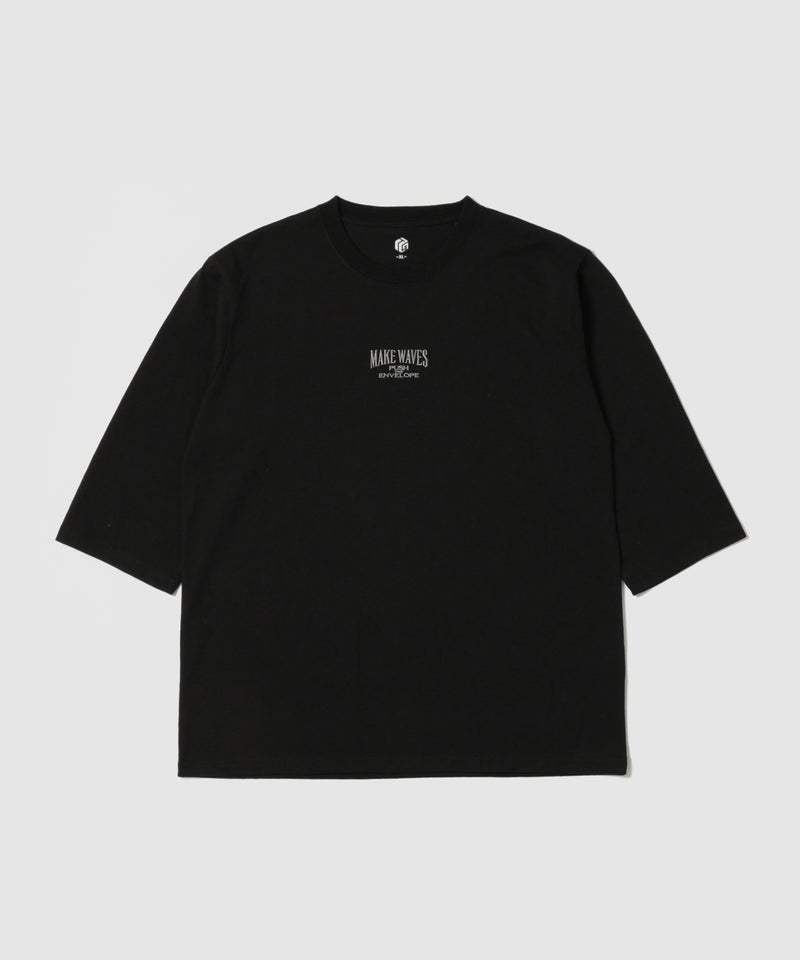 T-GRAPHICS  シンプルプリント 7分袖Tシャツ メンズ商品画像-4