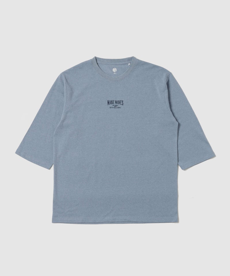 T-GRAPHICS  シンプルプリント 7分袖Tシャツ メンズ商品画像-5