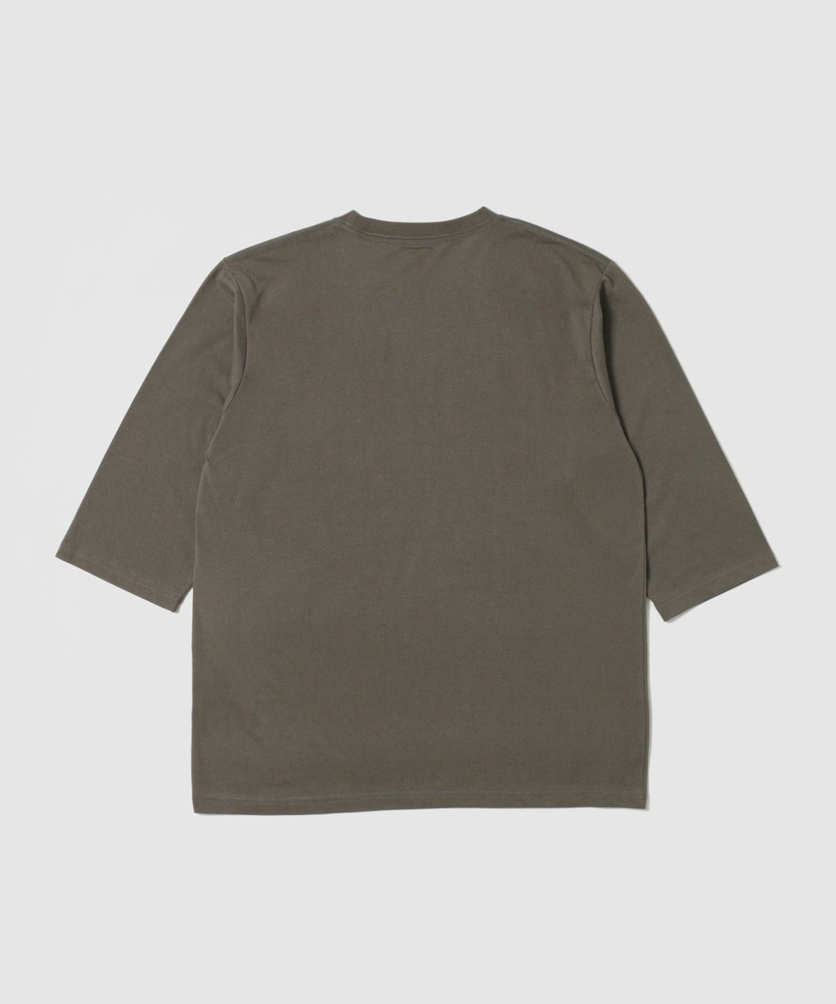 T-GRAPHICS シンプルプリント 7分袖Tシャツ メンズ