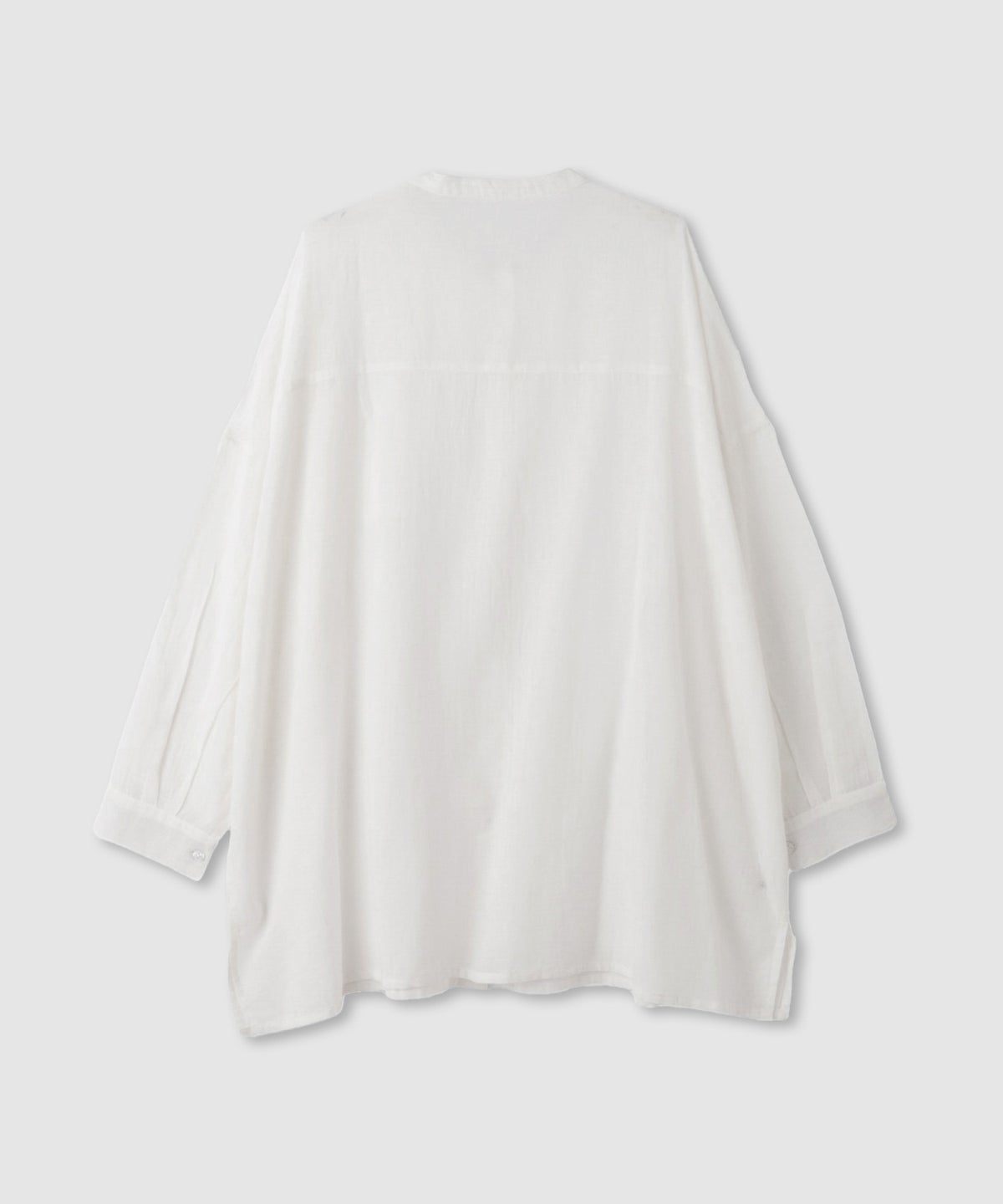 Free Nature インドファブリック 綿麻ベーシックシャツ レディース