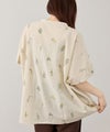 Free Nature  インドファブリック 刺繍バンドカラーブラウス レディース商品サムネイル-10