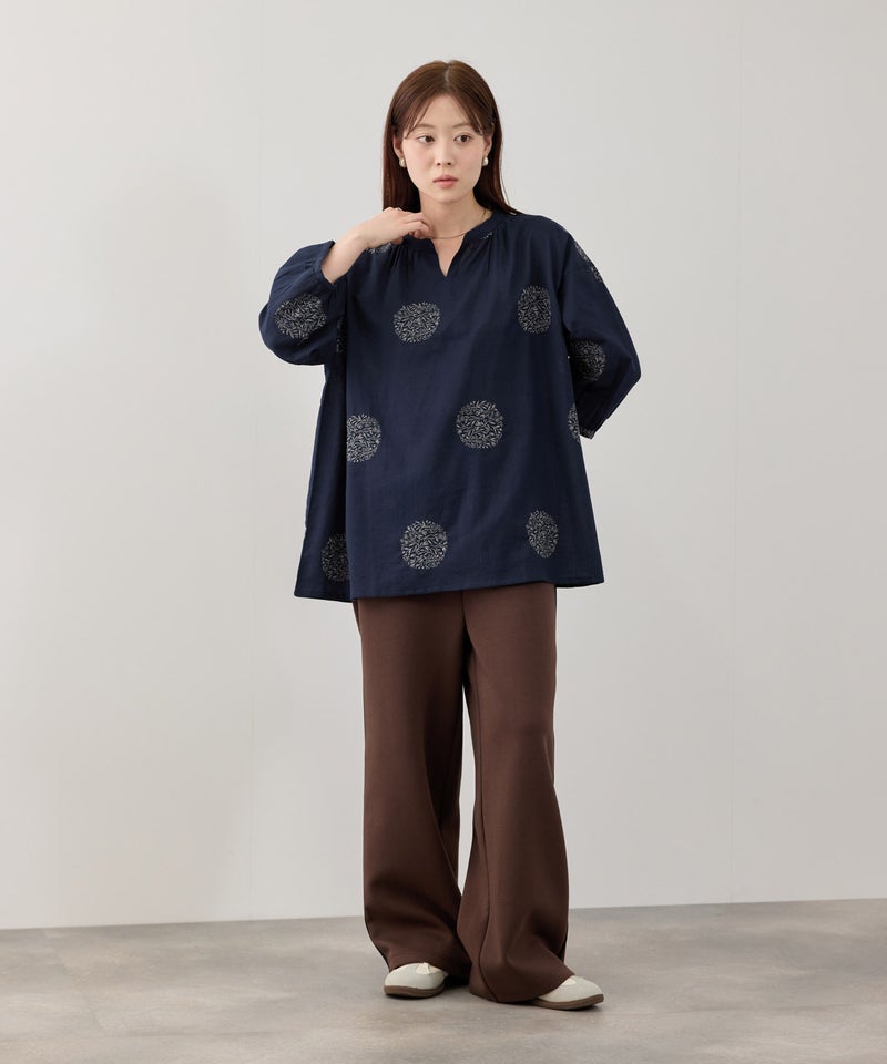 Free Nature インドファブリック 刺繍プルオーバー レディース商品画像-14