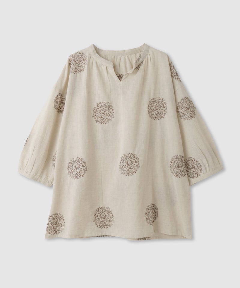 Free Nature インドファブリック 刺繍プルオーバー レディース商品画像-17