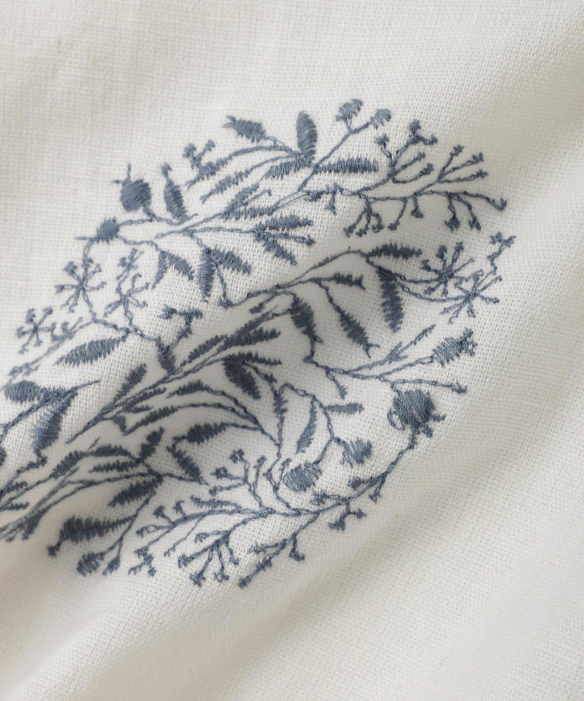 Free Nature インドファブリック 刺繍プルオーバー レディース