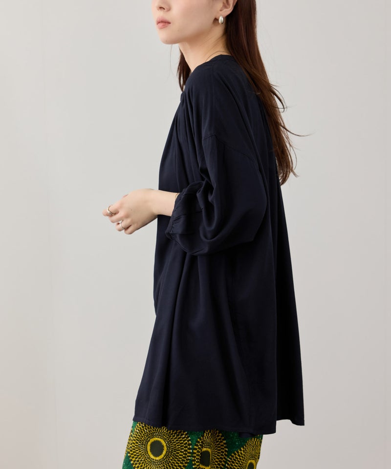 Free Nature  インドファブリック 7分袖チュニック レディース商品画像-14