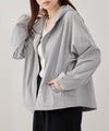 NAVY SARARI 天竺UVカットパーカー レディース商品サムネイル-3
