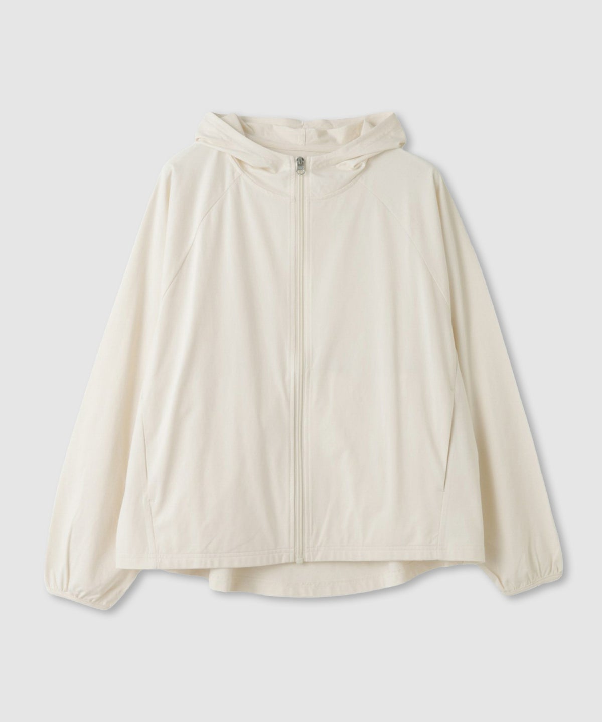 [期間限定価格]NAVY SARARI 天竺UVカットパーカー レディース