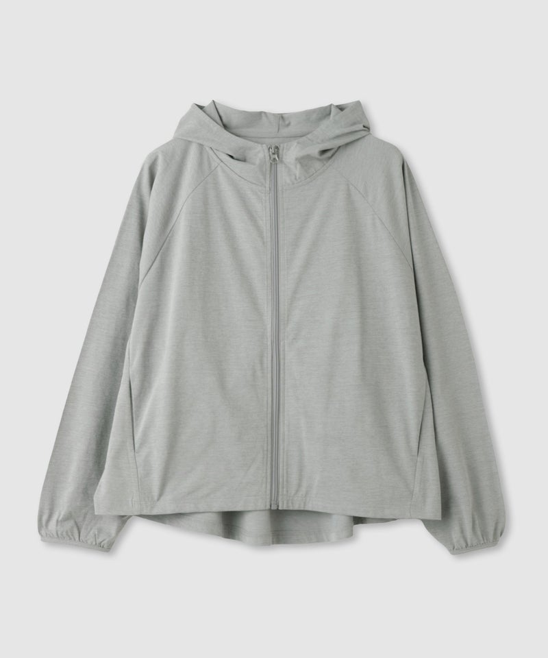 [期間限定価格]NAVY  SARARI 天竺UVカットパーカー レディース商品画像-26