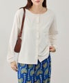 NAVY SARARI 天竺UVカットカーディガン レディース商品サムネイル-2