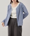 NAVY SARARI 天竺UVカットカーディガン レディース商品サムネイル-4