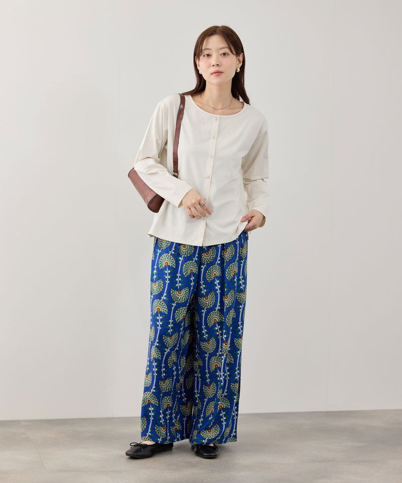 NAVY SARARI 天竺UVカットカーディガン レディース商品画像-8