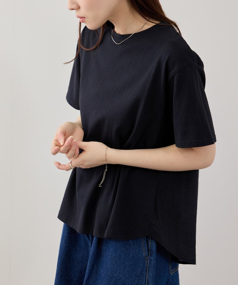 Free Nature  インドファブリック バック切替Tシャツ レディース メール便 対応商品商品画像-13