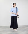 Idnes  異素材ドッキング シアーフレアスリーブ Tシャツ レディース メール便 対応商品商品サムネイル-19