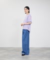 Idnes  異素材ドッキング シアーフレアスリーブ Tシャツ レディース メール便 対応商品商品サムネイル-22