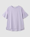Idnes 異素材ドッキング シアーフレアスリーブ Tシャツ レディース メール便 対応商品商品サムネイル-27