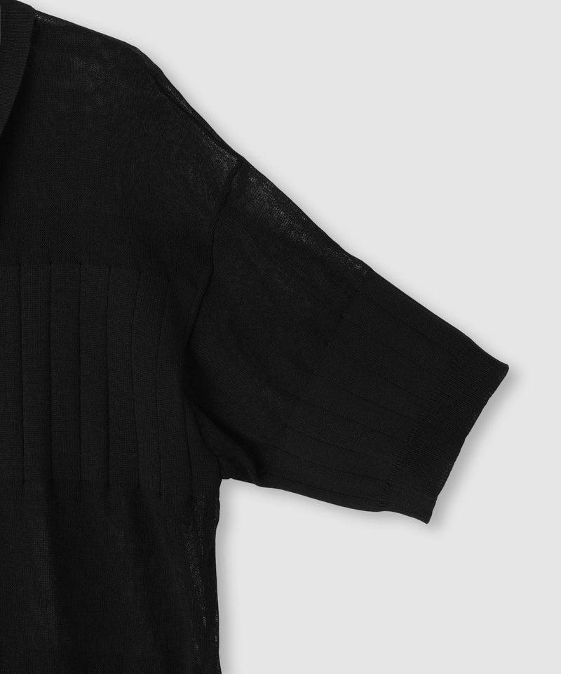 NAVY SARARI 襟付きシアーカーディガン レディース商品画像-16